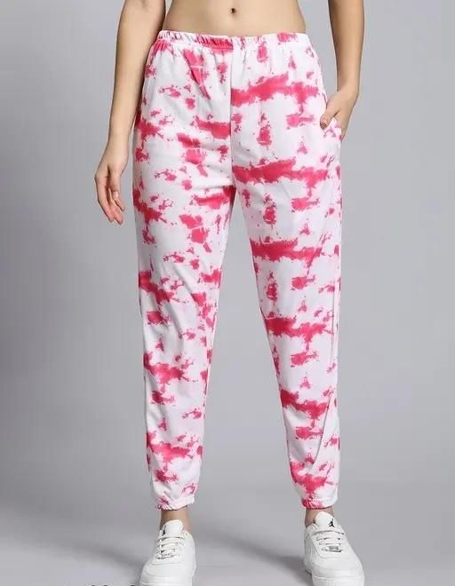 Women's Casual Tie Dye Print Night Suit